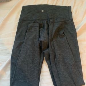 Full length lululemon leggings gray